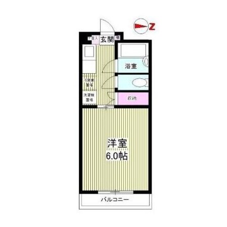 コーポ西田代の物件間取画像